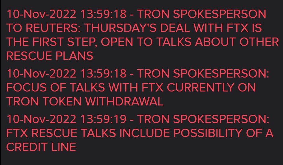 Image in @MarioNawfal's post: 🚨Breaking (see image)
I don't get why, out of all the players in the space, TRON is the one seeming…