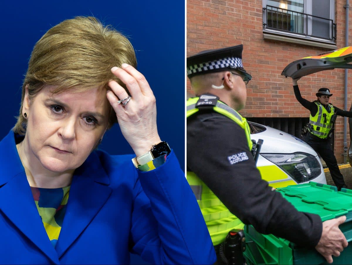 Image in @MarioNawfal's post: 🚨BREAKING: Former Scottish First Minister ARRESTED
The former First Minister of Scotland, Nichola…