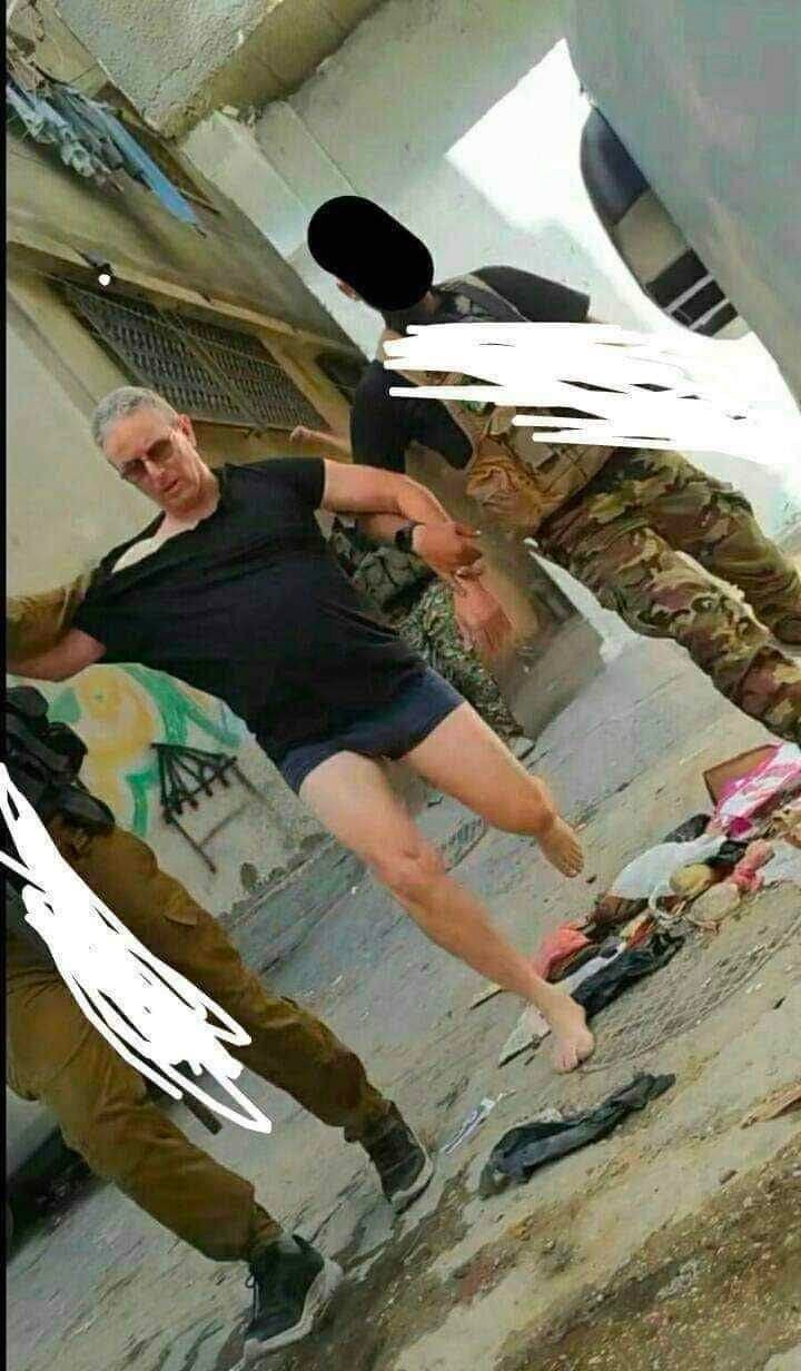 Image in @MarioNawfal's post: 🚨🚨BREAKING: Israeli Commander Nimrod Aloni has been captured by Hamas in the ongoing war.
Analyst:…