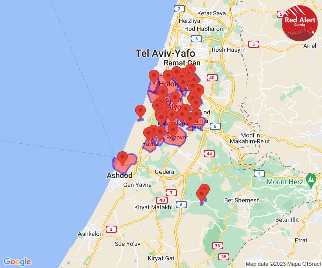 Image in @MarioNawfal's post: 🚨🚨BREAKING: Huge barrage from Gaza towards central Israel - 1 min ago
Al Jazeera correspondent: Po…