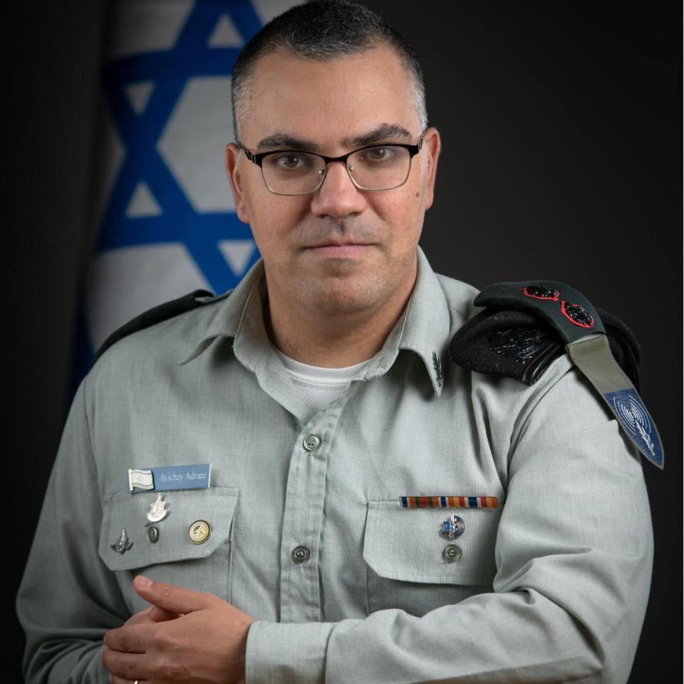 Image in @MarioNawfal's post: 🚨BREAKING: ARABIC SPOKESPERSON FOR THE ISRAELI ARMY AVICHAY ADRAEE THREATENS
"Our eyes are wide op…