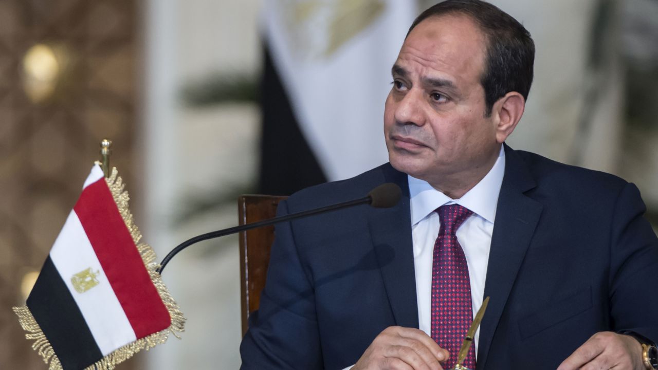 Image in @MarioNawfal's post: 🚨 BREAKING: The Egyptian President has stated:
"The current escalation is very dangerous and has re…