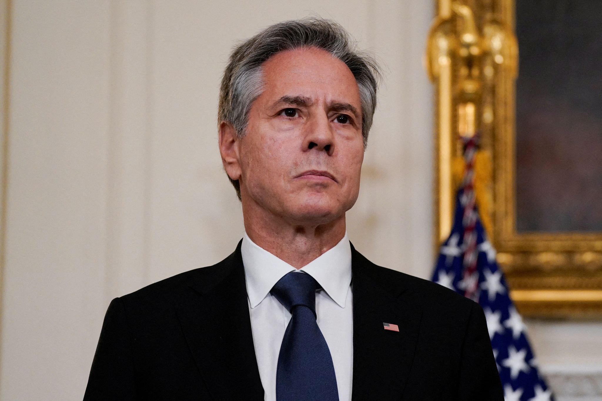 Image in @MarioNawfal's post: 🚨JUST IN: Accordimg to a US State Department official: "Blinken will visit other countries in the r…