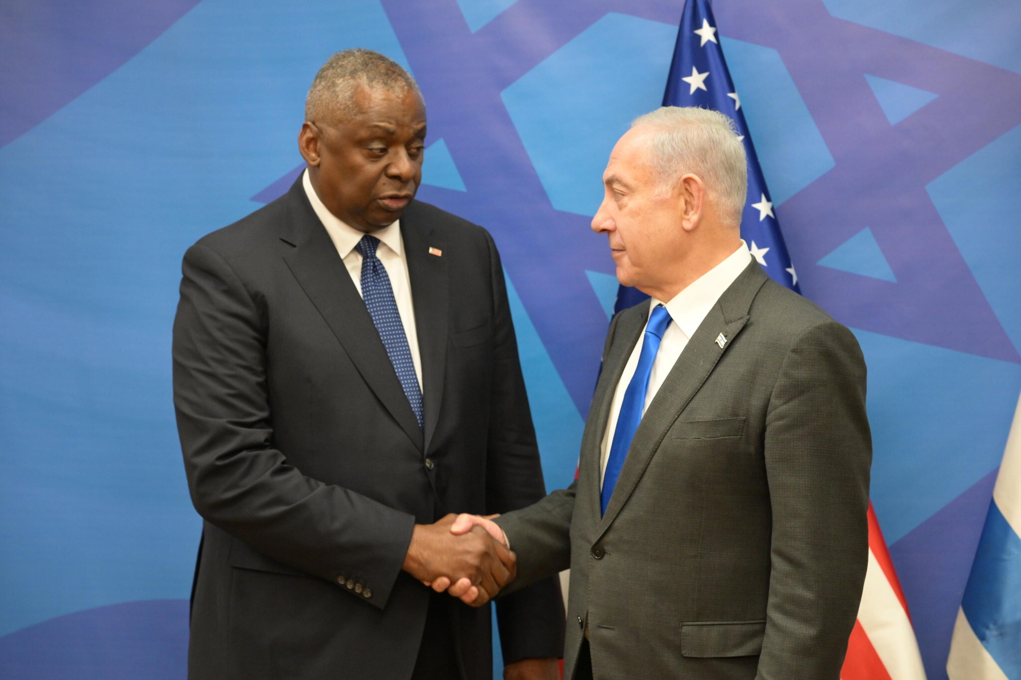 Image in @MarioNawfal's post: 🚨JUST IN - US Secretary of Defense to Netanyahu: I know ISIS well and what I have seen is worse tha…