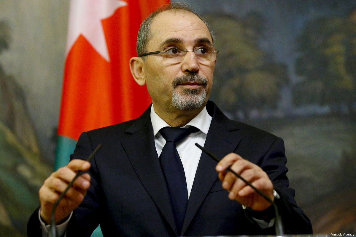 Image in @MarioNawfal's post: 🚨JUST IN: Jordanian Foreign Minister Ayman Safadi:
"Preventing food, medicine, fuel, and humanitar…