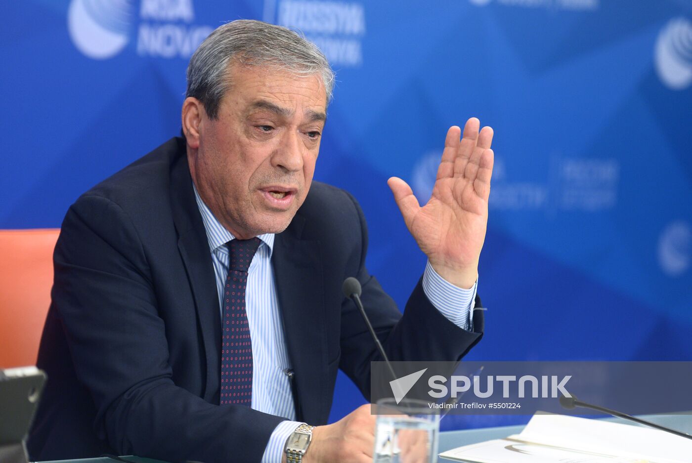 Image in @MarioNawfal's post: 🚨 JUST IN: Abdel Hafiz Nofal, the Palestinian Ambassador to the Russian Federation, has stated that…