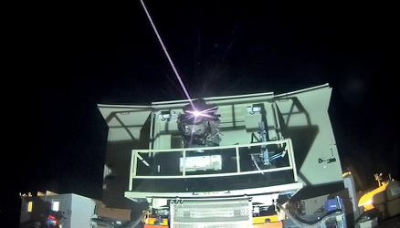 Image in @MarioNawfal's post: 🚨JUST IN: Israel is set to deploy the world's first operational test laser system, which will be ca…