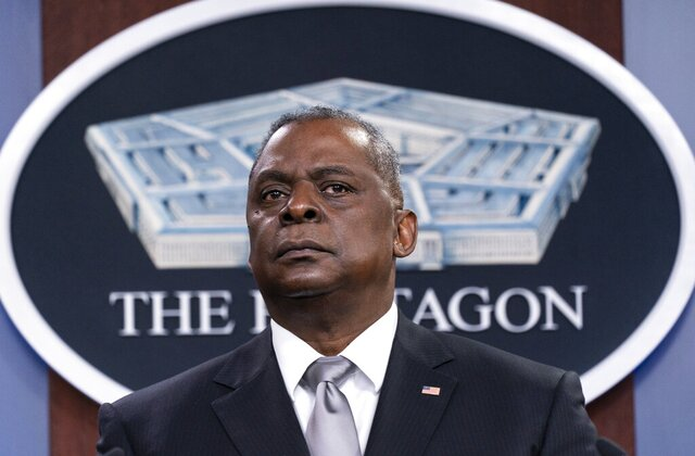 Image in @MarioNawfal's post: 🚨🚨STATEMENT FROM SECRETARY OF DEFENSE AUSTIN
Statement on Steps to Increase Force Posture:
Foll…