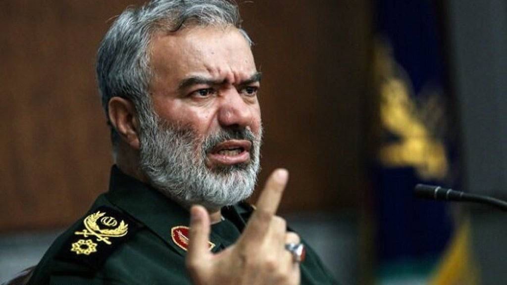 Image in @MarioNawfal's post: 🚨 BREAKING: Brigadier General Ali Fadavi, the deputy commander of the Iranian Revolutionary Guards,…