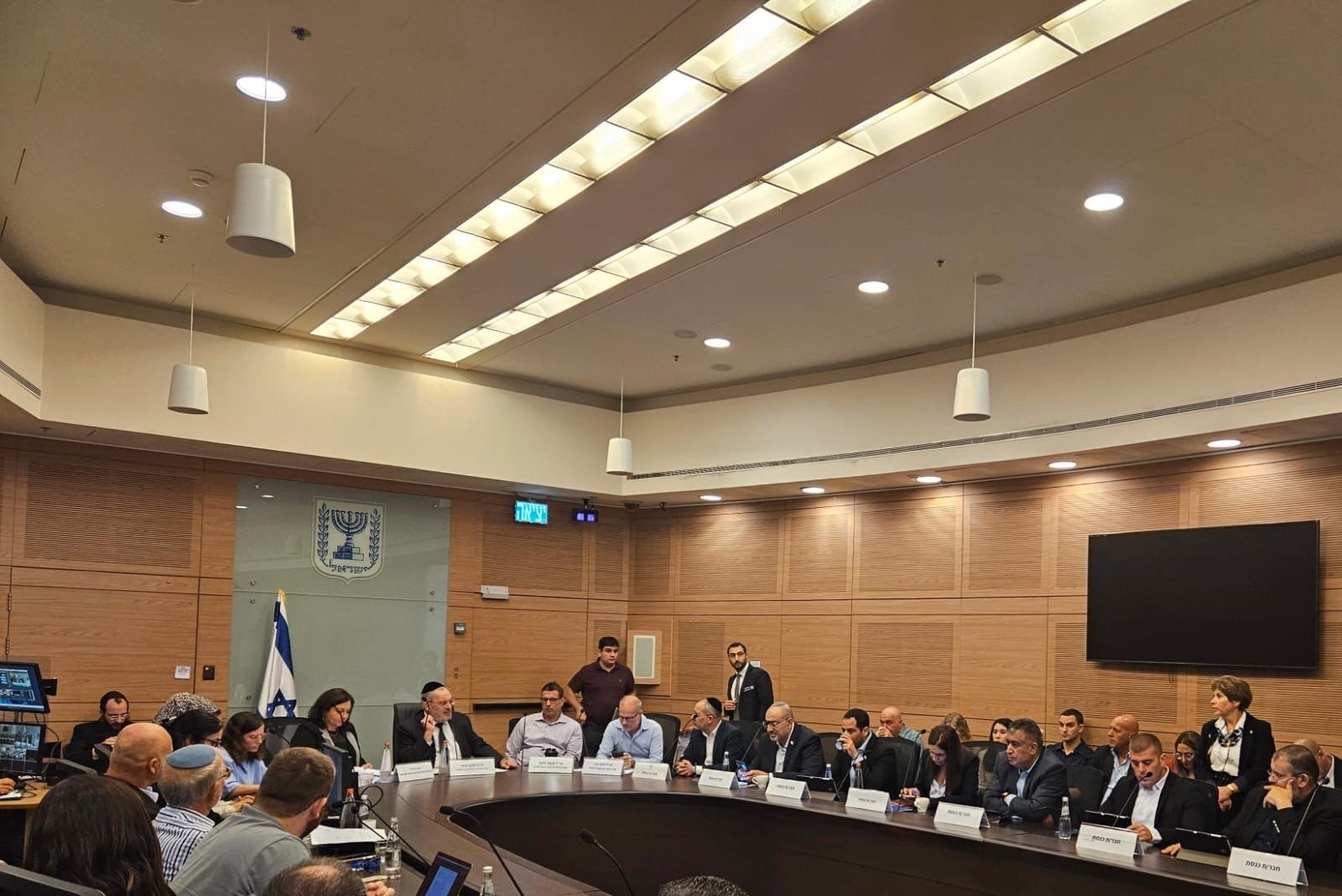 Image in @MarioNawfal's post: 🚨 JUST IN: The Knesset's Interior Committee is set to approve a law extending the date of the local…