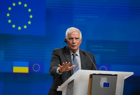 Image in @MarioNawfal's post: 🚨 JUST IN: European Union Urges Humanitarian Ceasefire and Aid Access for Gaza
Josep Borrell, the …