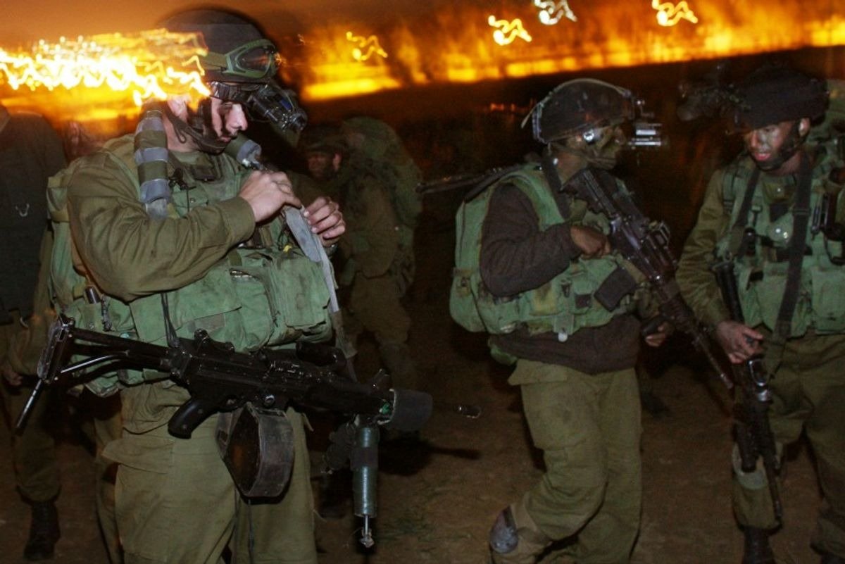Image in @MarioNawfal's post: 🚨 JUST IN: An Israeli army spokesman has confirmed that they conducted a nighttime operation to ent…