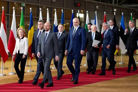 Image in @MarioNawfal's post: 🚨 JUST IN: EU foreign ministers are set to convene on Monday to deliberate on the United Nations' a…