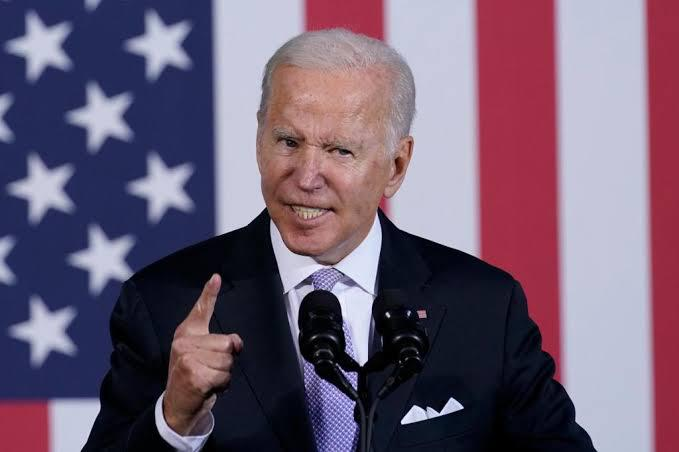 Image in @MarioNawfal's post: 🚨 JUST IN: Biden expresses worry about the potential for a wider Middle East conflict. Top U.S. off…
