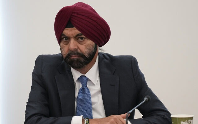 Image in @MarioNawfal's post: 🚨 JUST IN: Ajay Banga, the president of the World Bank, has raised a significant alarm about the Is…