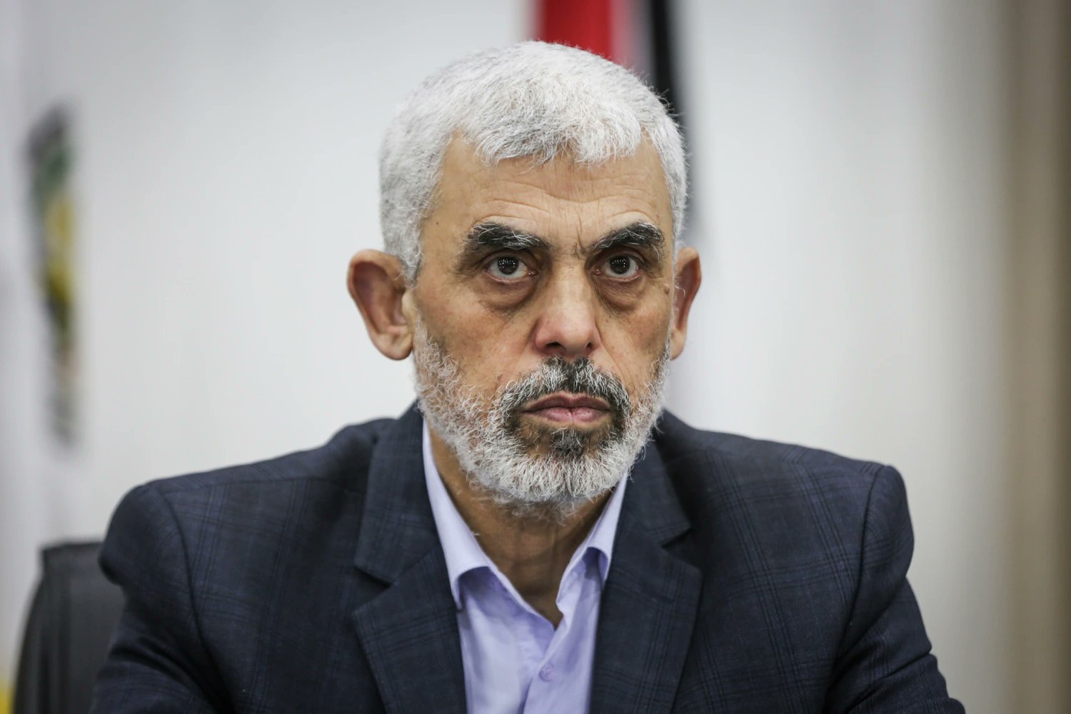 Image in @MarioNawfal's post: 🚨 BREAKING - Hamas Leader in Gaza, Yahya Sinwar:
We are immediately ready for a deal to release a…