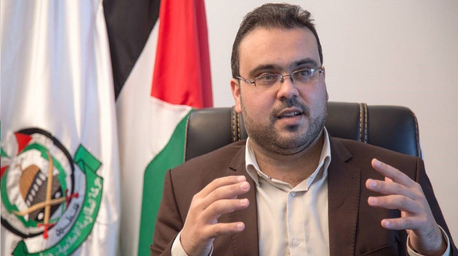 Image in @MarioNawfal's post: 🚨JUST IN- HAMAS OFFICIAL STATEMENT:
- Hazem Qassem, Hamas spokesman in Gaza, asserts that Israel i…