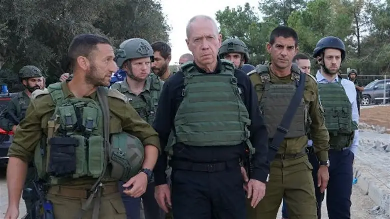 Image in @MarioNawfal's post: 🚨Israeli Defense Minister: "We are ready for victory in Gaza, EVEN IF IT TAKES A YEAR"