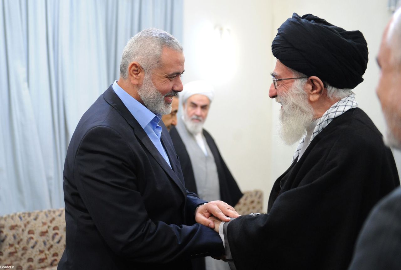 Image in @MarioNawfal's post: 🚨JUST IN - Osama Hamdan, the Chief representative of Hamas in Lebanon:
"Hamas Leader Ismail Haniye…