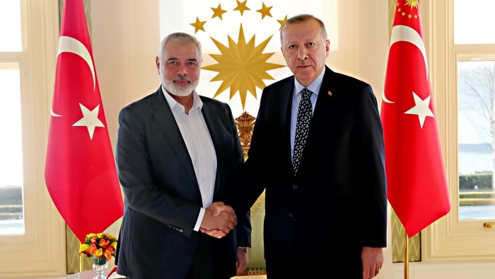 Image in @MarioNawfal's post: 🇹🇷 TURKEY'S PRESIDENT ERDOGAN DOUBLES DOWN ON SUPPORT FOR HAMAS
"No one can make us qualify Hamas …
