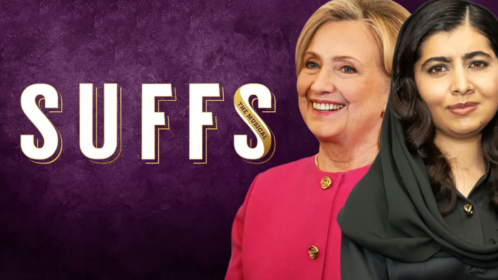 Image in @MarioNawfal's post: 🇺🇸HILARY & MALALA TO LIGHT UP BROADWAY WITH WOMEN'S RIGHTS MUSICAL
No, this is not an early April …