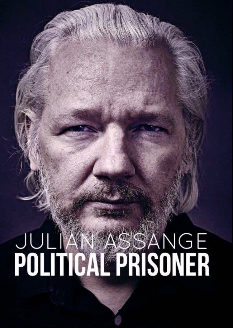 Image in @JulianAssange's post: 8 months after Julian Assange published the ‘Collateral Murder’ video detailing war crimes in Iraq …