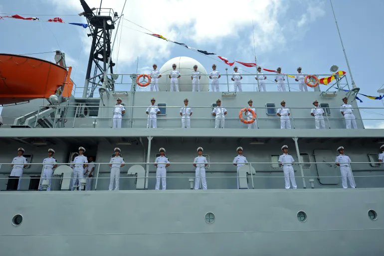 Image in @MarioNawfal's post: 🇨🇳CHINA CONDUCTS "COMBAT PATROLS" IN SOUTH CHINA SEA TO COUNTER U.S
Beijing's move counters the US…