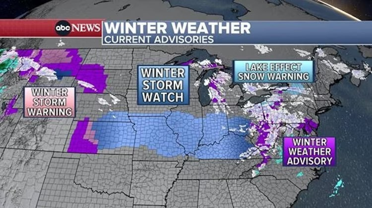 Image in @MarioNawfal's post: 🚨🇺🇸WINTER STORM ALERT: VIRGINIA DECLARES EMERGENCY AHEAD OF SNOWY CHAOS
A monster winter storm i…