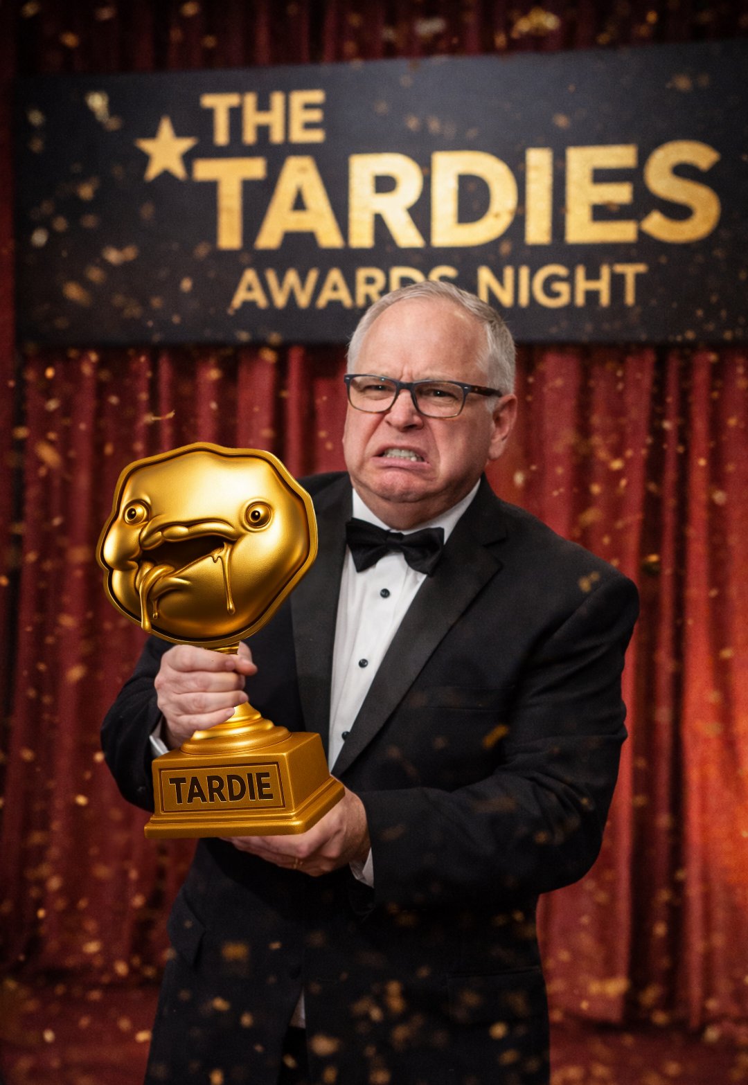 Image in @IfindRetards's post: This was Tim Walz only two weeks ago.
What a shame to lose such an amazing source of content.
Y…