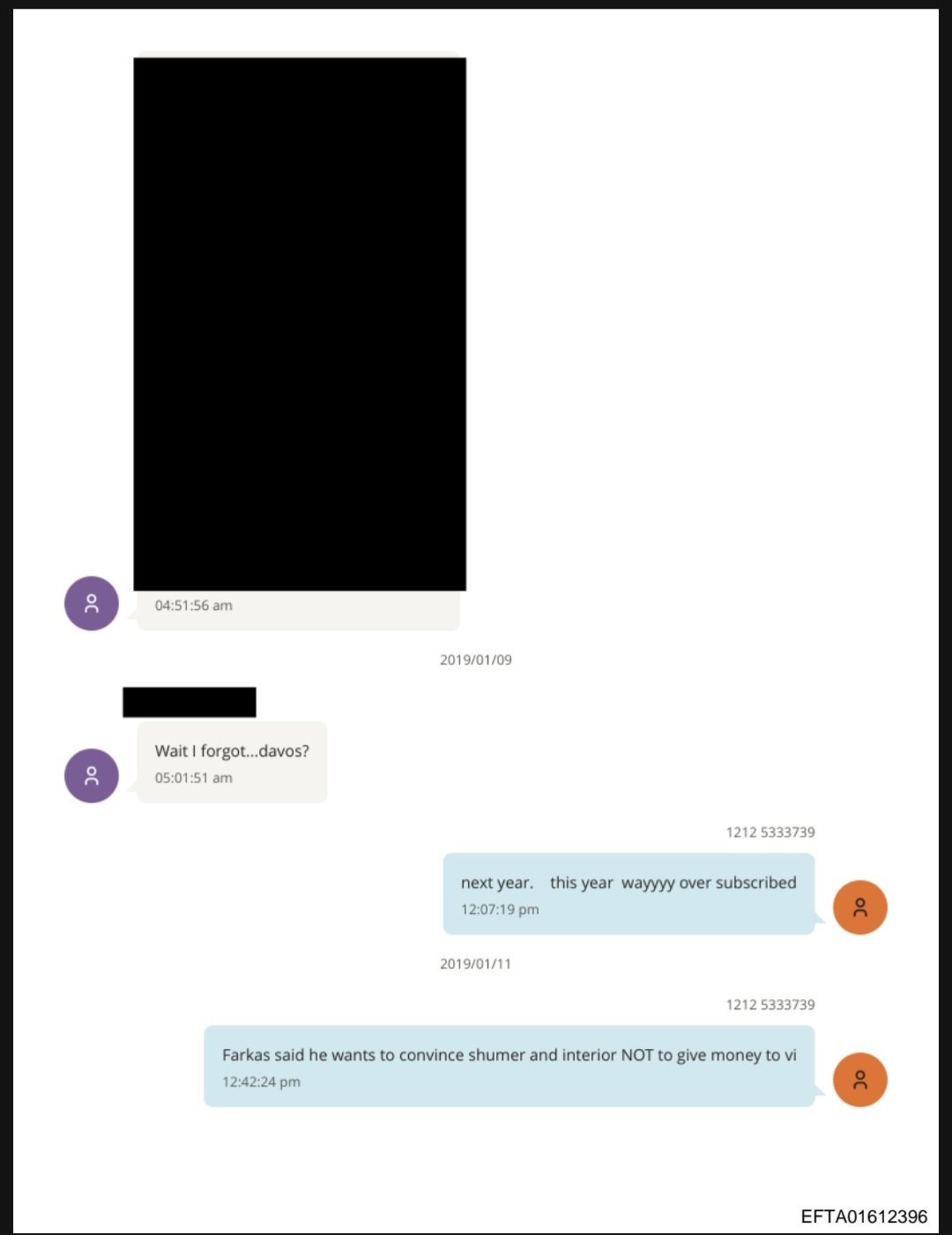 Image in @IfindRetards's post: I found an iMessage thread between Epstein and who I believe is Democrat Stacey Plaskett. I believe…