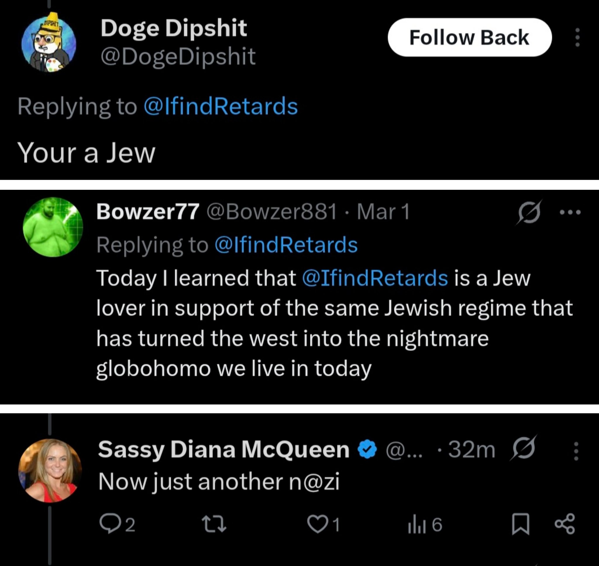 Image in @IfindRetards's post: This is the result of having your own opinion and not posting based on what will get the most likes…