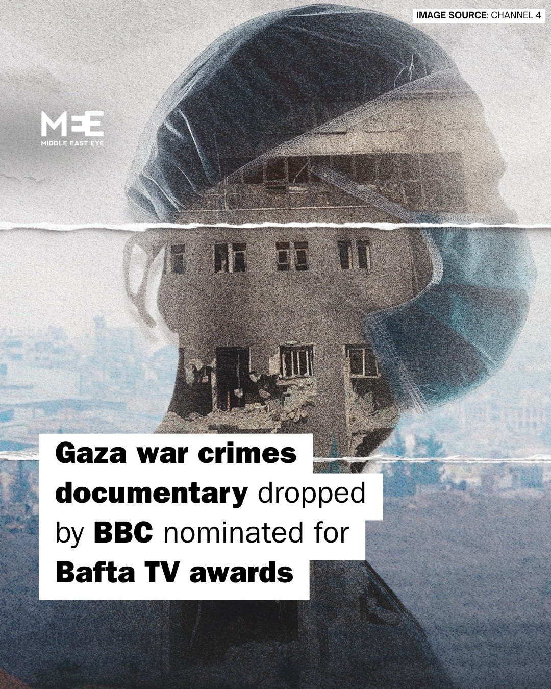 Image in @xIsraelExposedx's post: A documentary detailing Israel's attacks on Palestinian doctors in Gaza, which was dropped by the B…