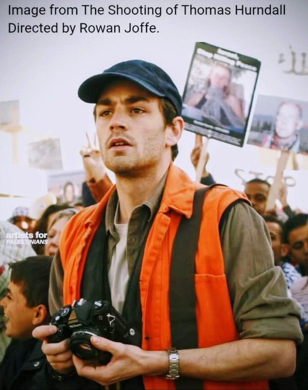Image in @xIsraelExposedx's post: On January 13, 2004, British photography student Tom Hurndall died after being shot by an Israeli s…