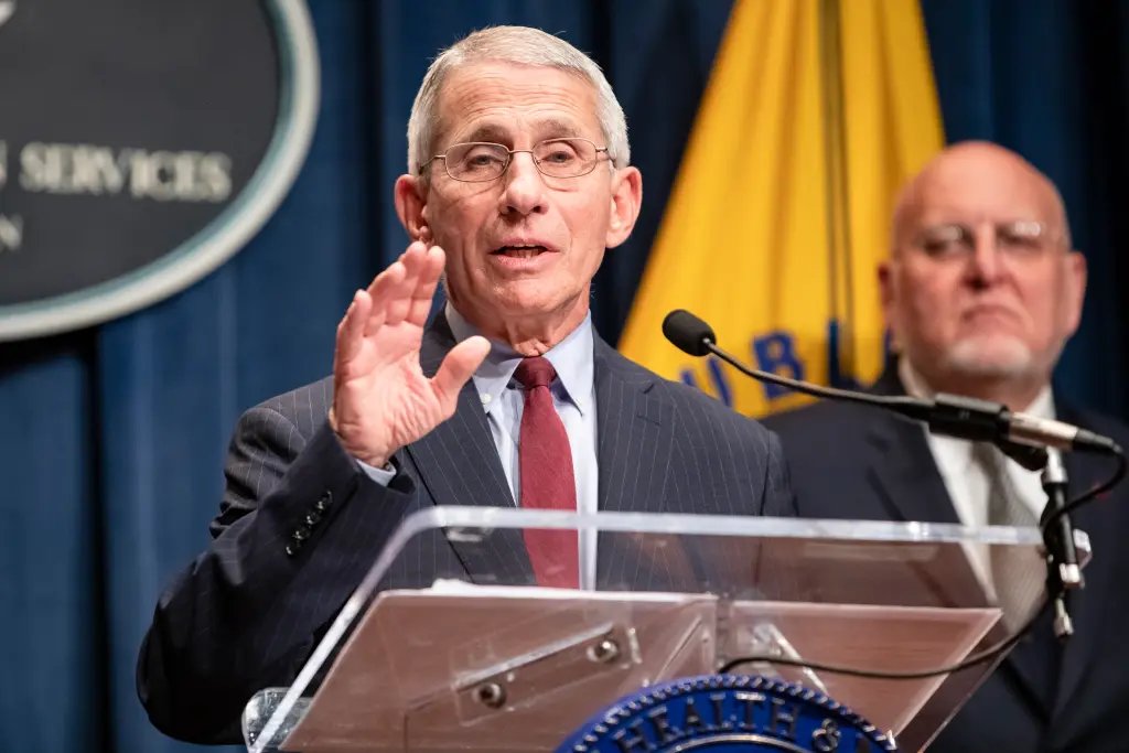 Image in @MarioNawfal's post: 🚨🇺🇸 The Department of Justice just indicted a former senior adviser to Dr. Anthony Fauci on charges…