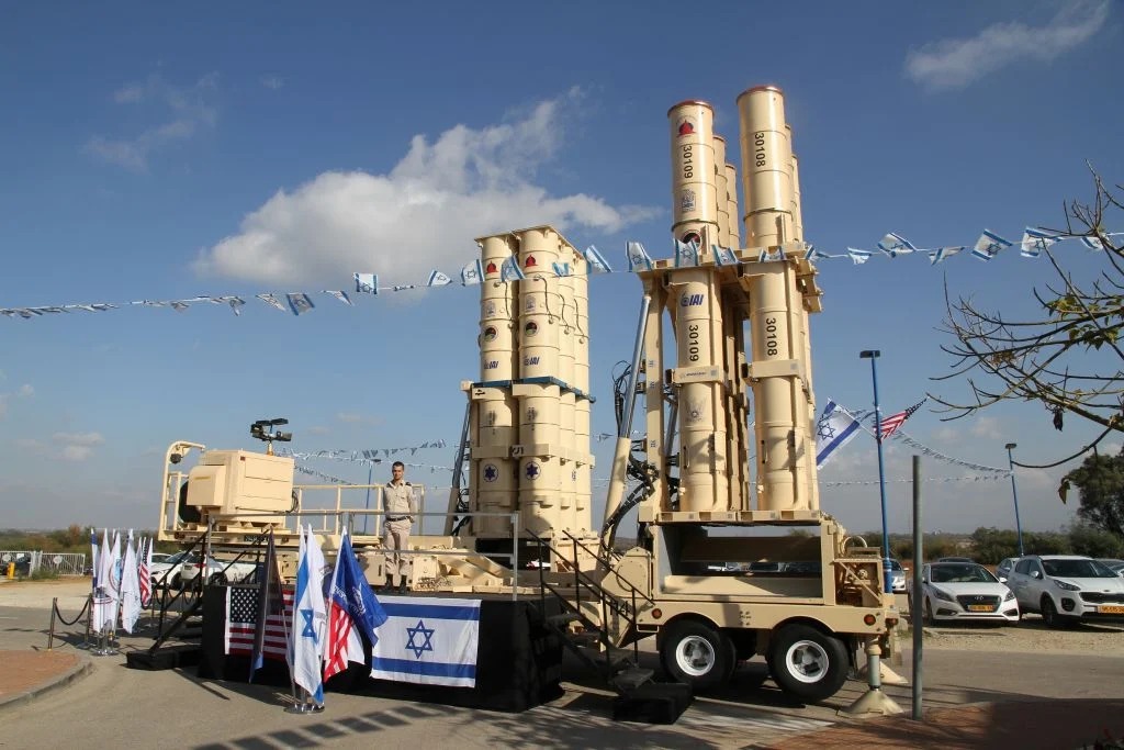 Image in @MarioNawfal's post: 🇮🇱🇩🇪 Israel kept shipping Arrow interceptor missiles to Germany while running short of its own mid-…