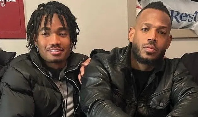Image in @IfindRetards's post: Marlon Gayans and his daughter.
Celebrities transing their kids for attention is a wild trend http…