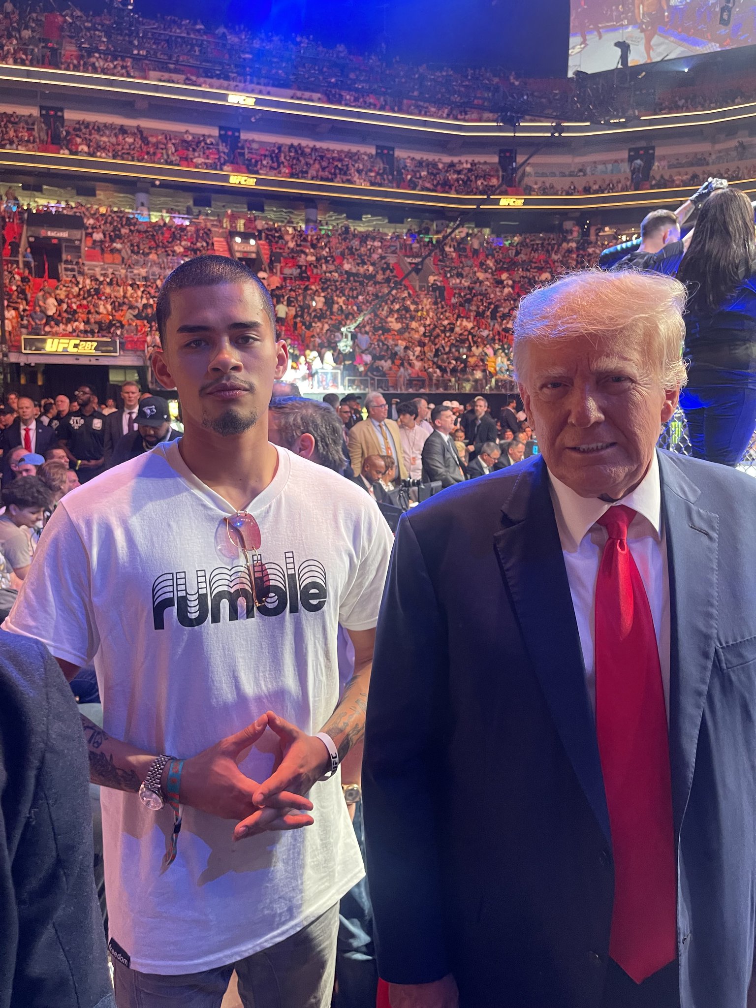 Image in @sneako's post: I speak for all of MAGA when I say WE support Thomas Massie for Kentucky and DEMAND the release of …