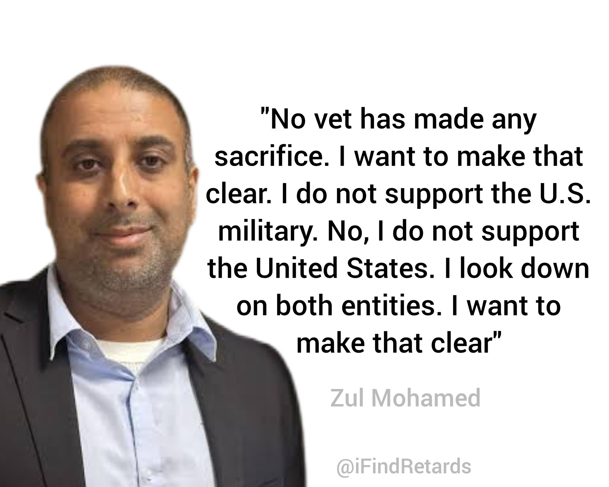 Image in @IfindRetards's post: This retard is a Pakistani-American political candidate/activist. He ran for Carrollton, Texas mayo…