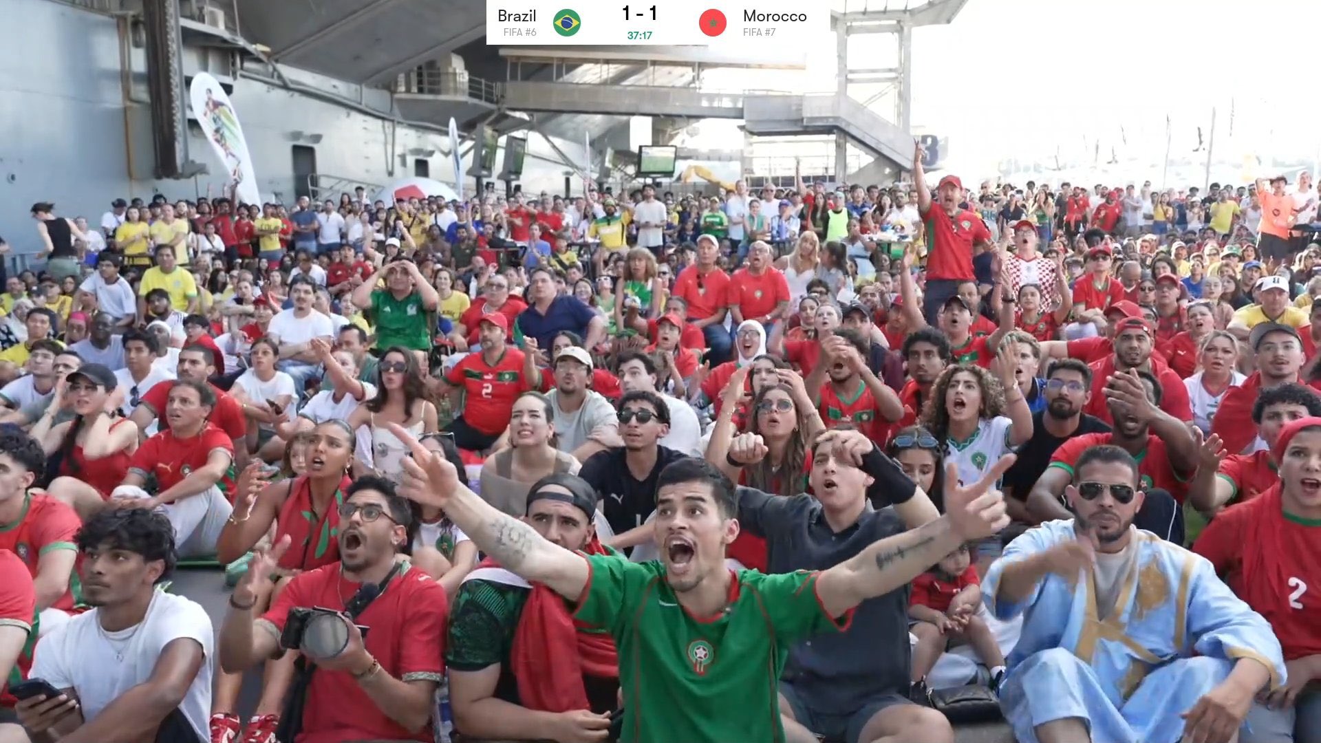 Image in @sneako's post: Morocco 🇲🇦 great start Alhamdulilah https://t.co/bk9rMbMUgf