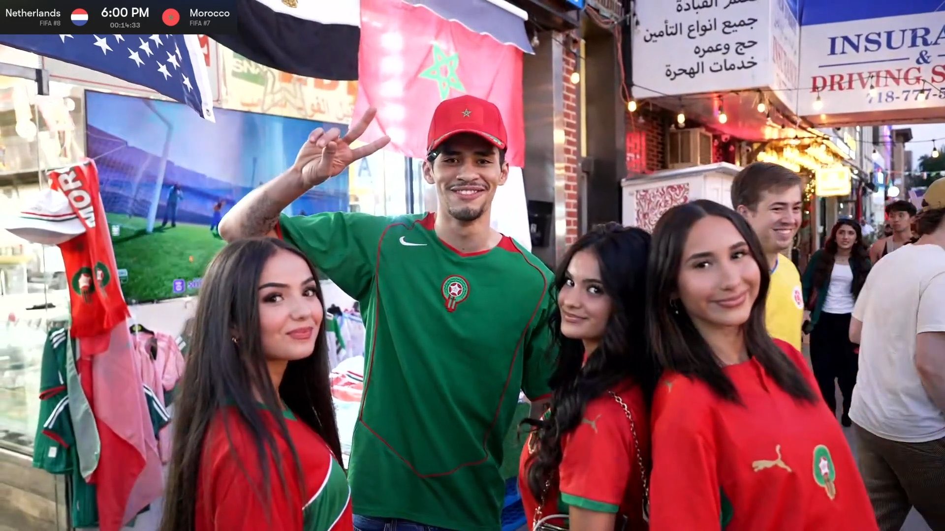 Image in @sneako's post: Dima Maghreb 🇲🇦 https://t.co/QCI4TEcZg9