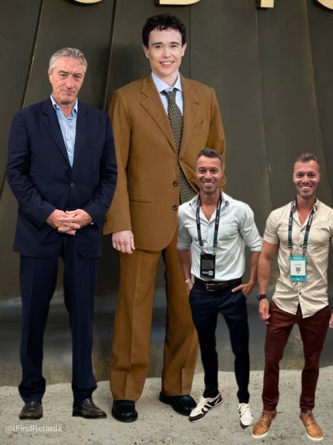 Image in @IfindRetards's post: Leaked group photo https://t.co/FZNBiMTEzF