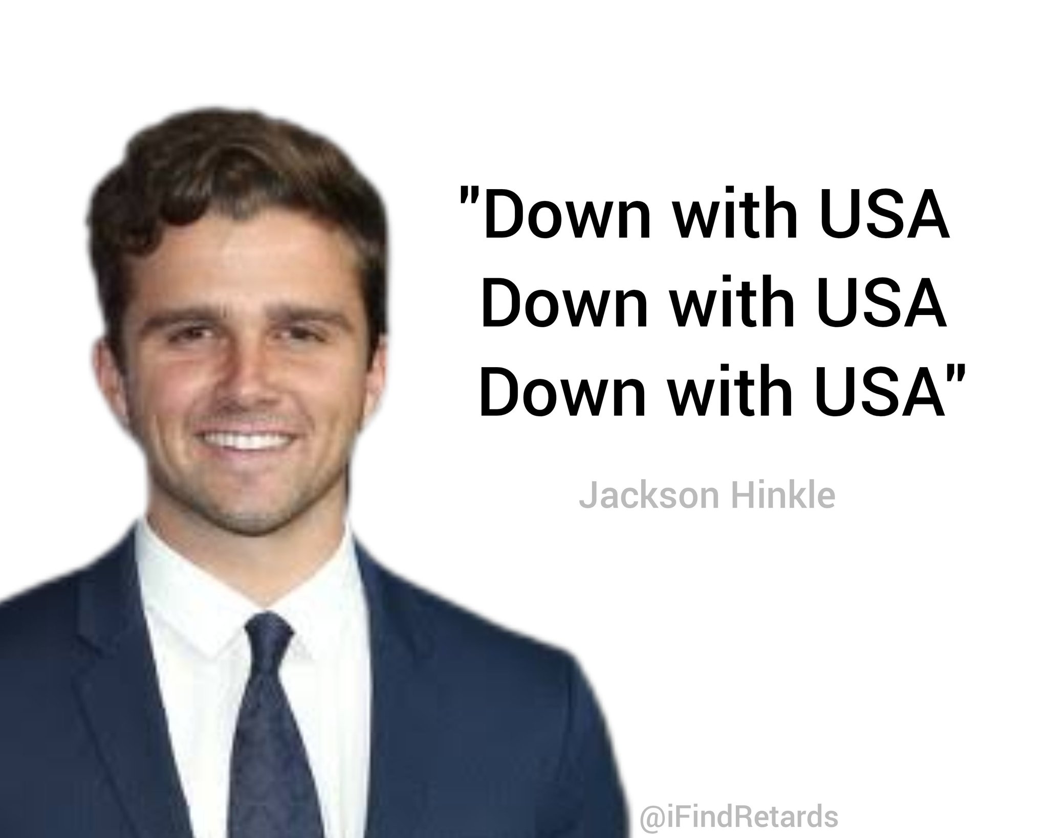 Image in @IfindRetards's post: How can anyone chant this about their own country?
Absolute retard. https://t.co/GEwVWLP7ge