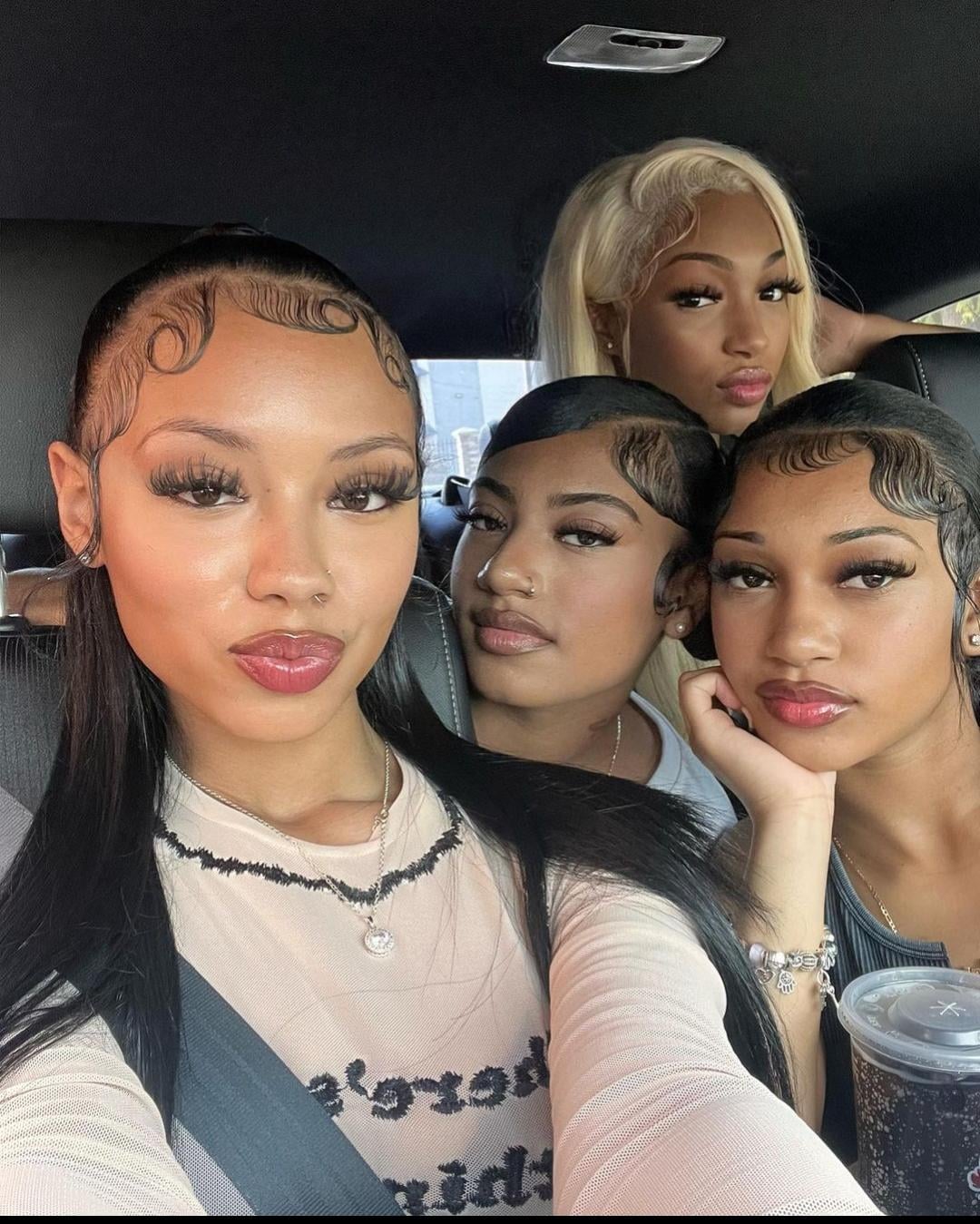 Image in @IfindRetards's post: I challenge anyone to find a more retarded hair trend. https://t.co/ipLlRx5XLK