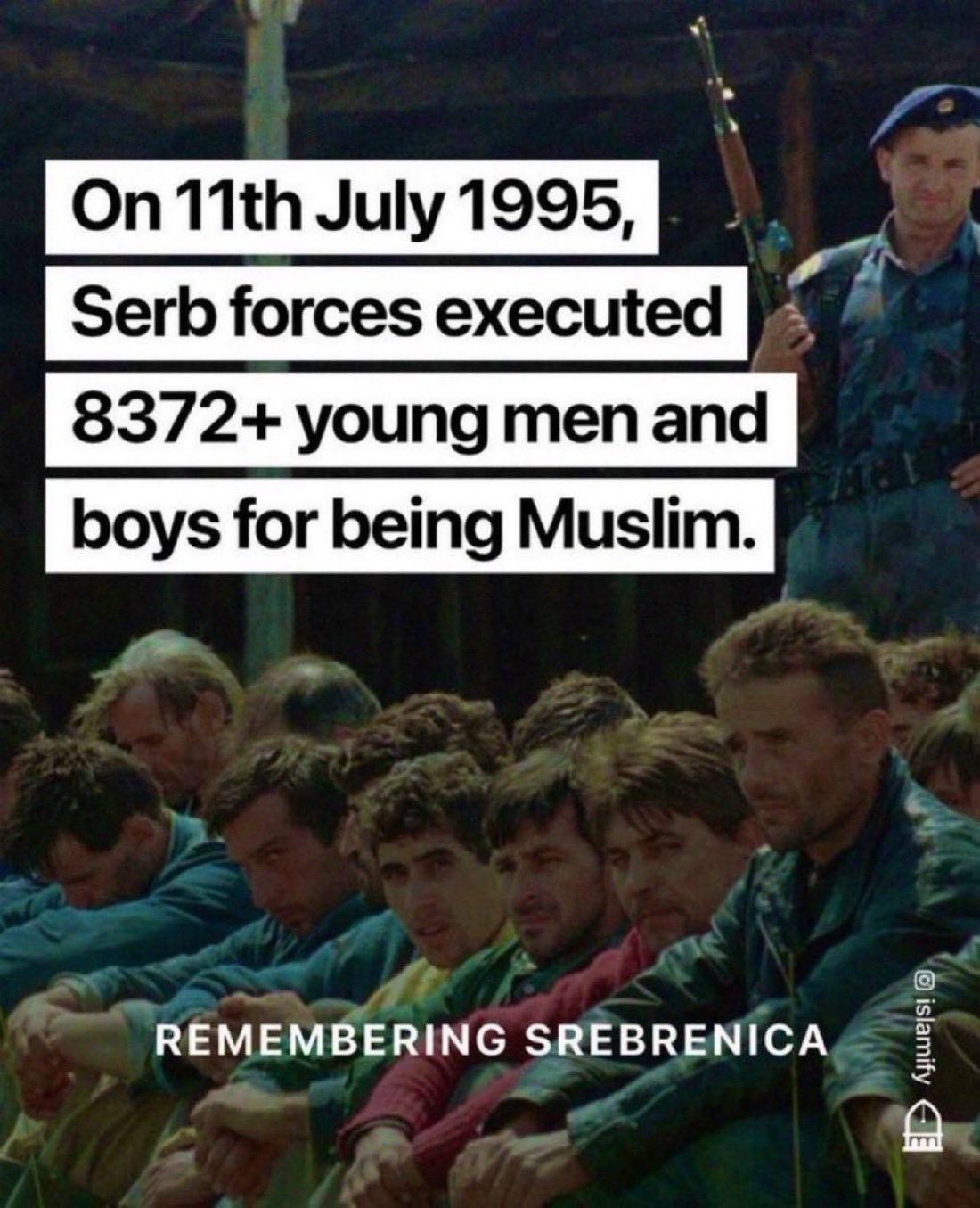 Image in @sneako's post: Bosnia 🇧🇦💔 https://t.co/579UQXVO7V
