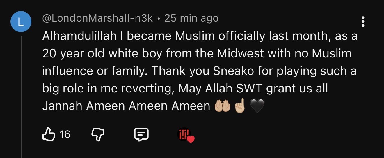 Image in @sneako's post: Every white will be wearing thobe inshallah ☝🏽 https://t.co/jE3B9F7807