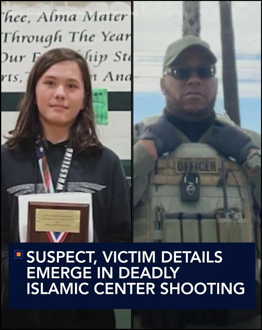 Image in @sneako's post: Nick Fuentes’ catboy shot up the San Diego mosque and he was directly credited as an influence in t…