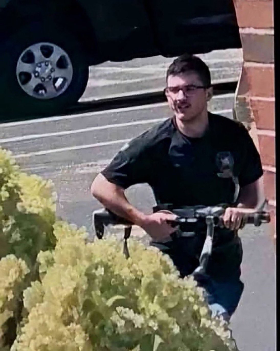 Image in @sneako's post: Imagine Elon Musk’s X if this terrorist was brown instead of your average MAGAtard groyper chud htt…