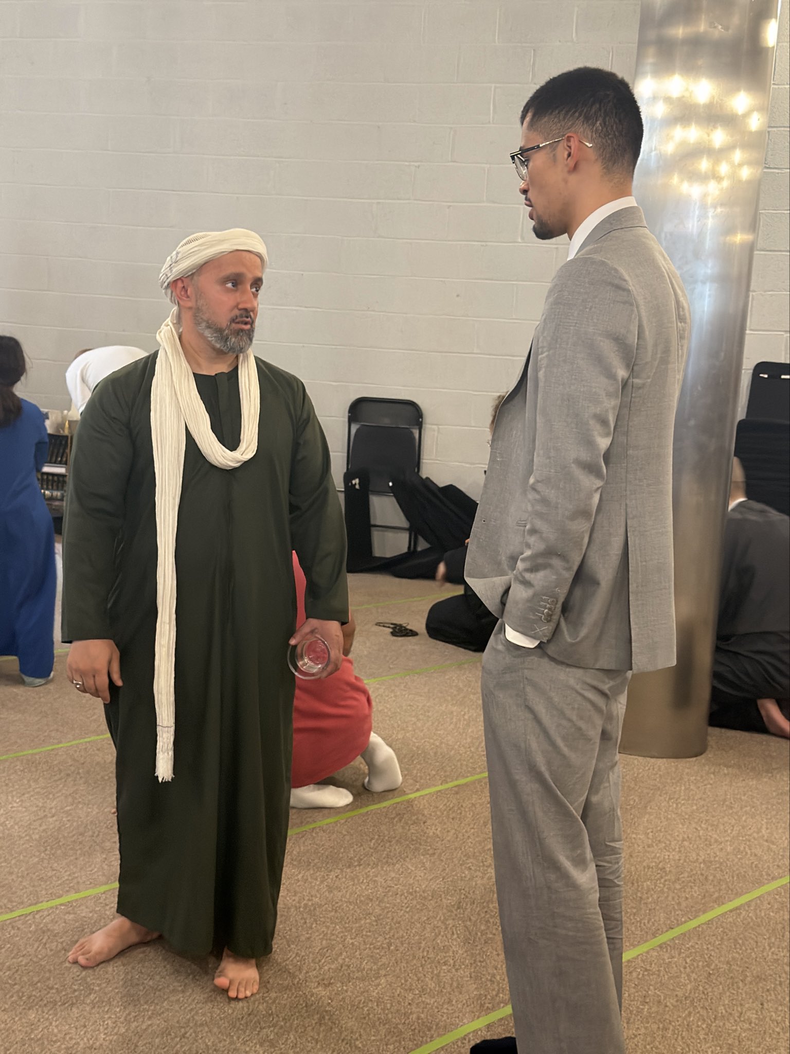 Image in @sneako's post: Jummah Mubarak NYC 🗽 https://t.co/iL21XCWImb
