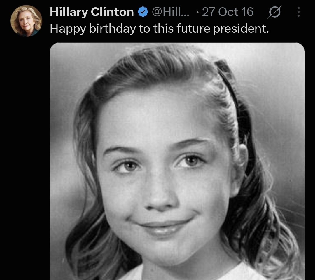 Image in @IfindRetards's post: Just like it was president Hilary Clinton? https://t.co/dOtMeNvz7n