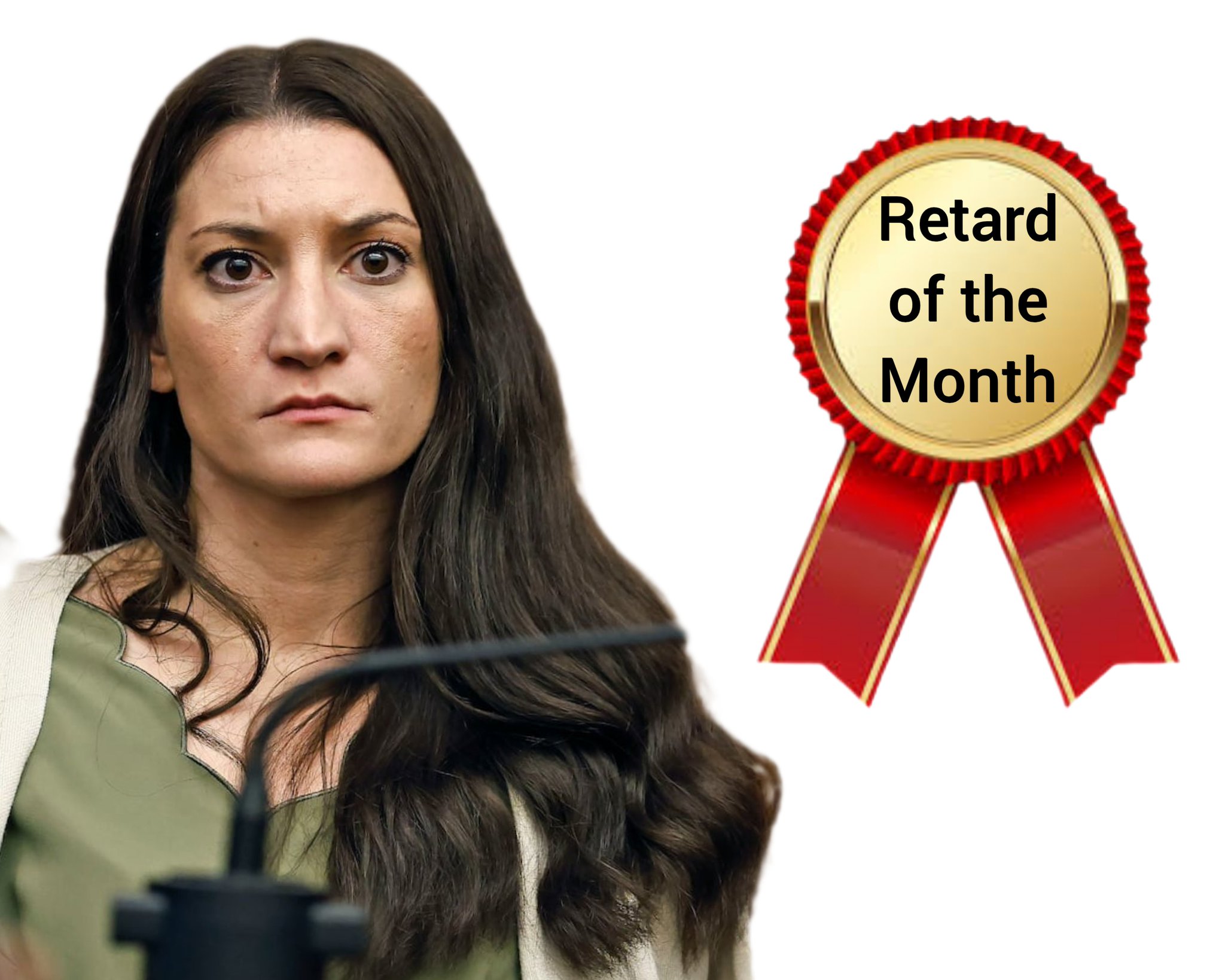 Image in @IfindRetards's post: Winner for the month of August.
Lindsay Clancy and anyone who supports her. https://t.co/2XS1YCE7…